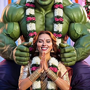 Hulk Weds Blackwidow | Edit Marvel Characters