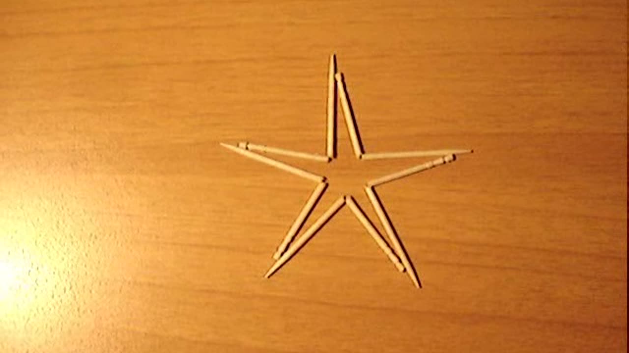 Toothpick And A Star