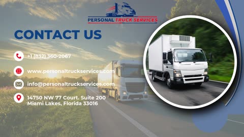 Streamline Your Commercial Truck Registration with Personal Truck Services