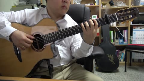 Angelina - Tommy Emmanuel cover, finger style guitar, NTX 1200R guitar
