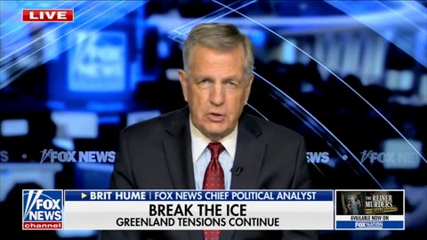 Brit Hume Explains How Trump Really Intends To Get Greenland