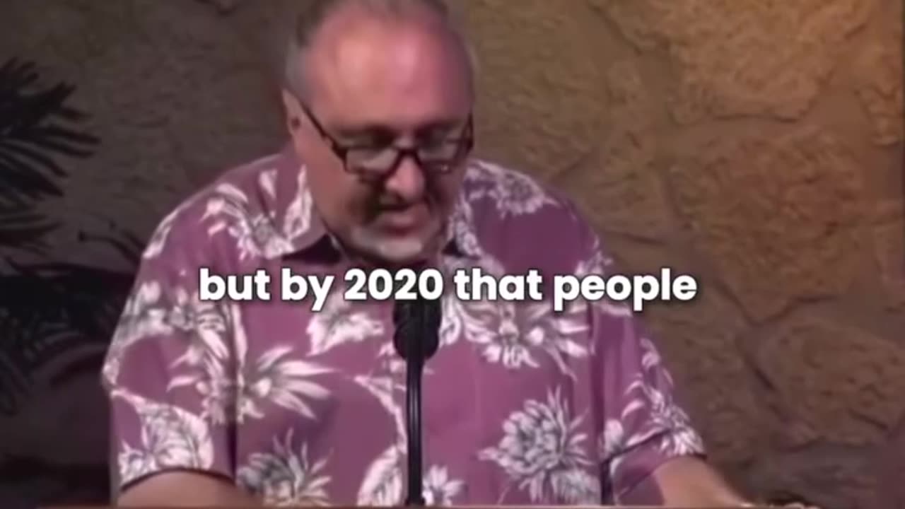 THIS MAN WARNED US IN 1997 ABOUT WHAT IS HAPPENING TODAY.