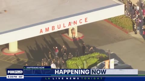 Standoff between federal agents, protesters at ICE raid as a California marijuana farm | FOX 11 LA