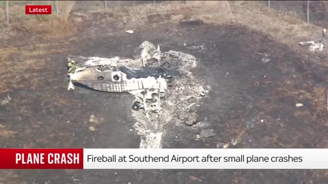 South end Aftermath of plane crash as investigation begins