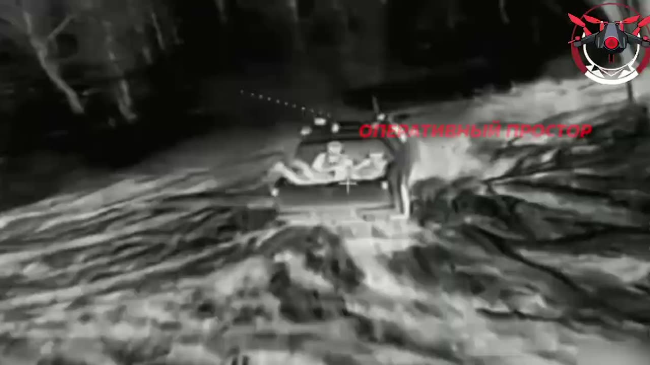 Drone Hit a Truck Full of AFU