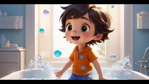 Tiny Tubs: A Gentle Bath Time Song for Preschool Calm