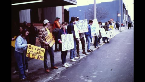 MAPS Counter Protest KKK Rally Bluefield, WV March 15, 1986
