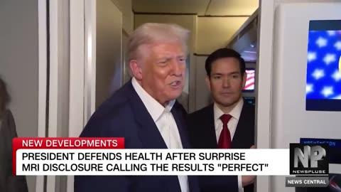 Donald Trump Reveals He Underwent MRI at Walter Reed |