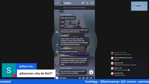 11/03/25 Sammannyc VOD: "Yurrrr we live $2tts $3media"