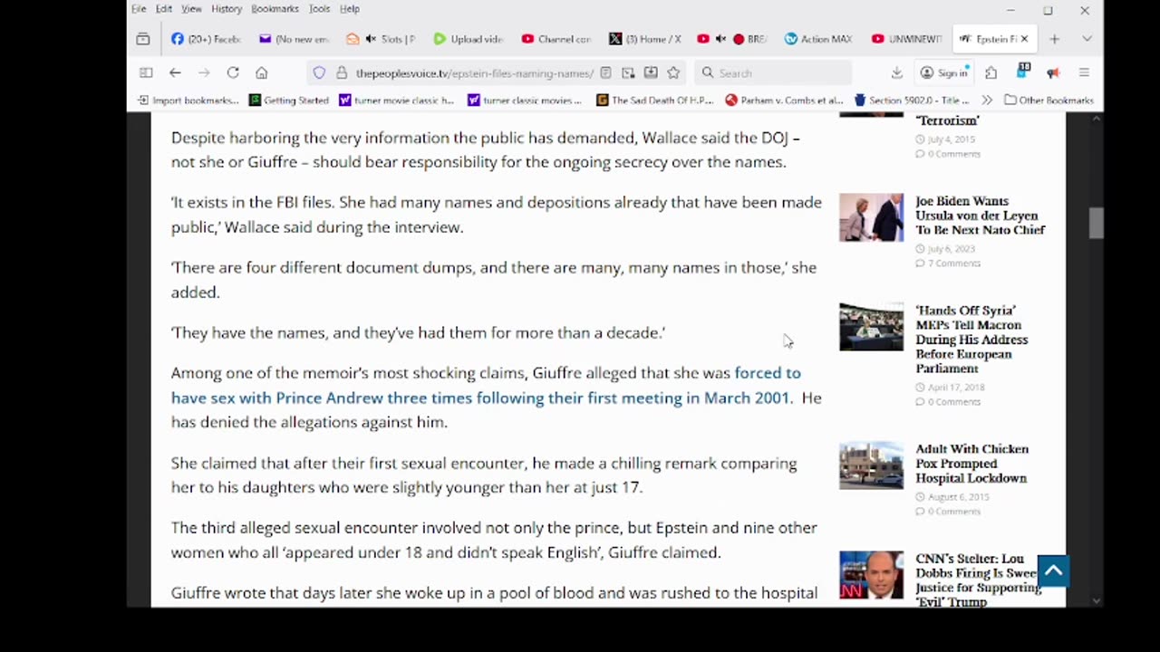 Epstein Files: Naming Names