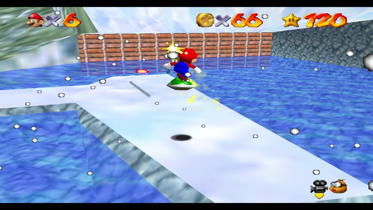 Super Mario 64 [Remaining RA] - Cool Shell Ride for Golden Coins [NC]