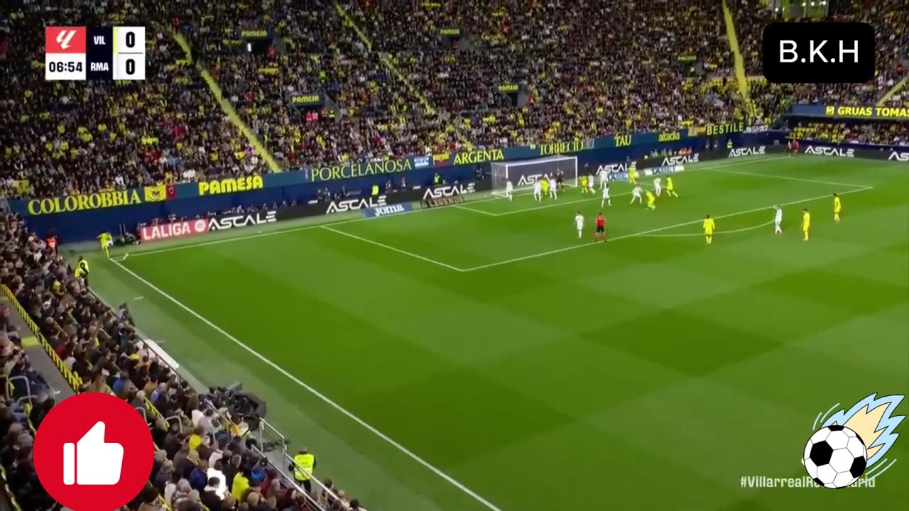Villarrea vs Real Madrid | Highlights & All Goals
