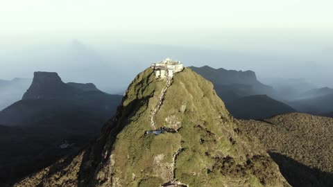 drone short sri lanka adam's peak