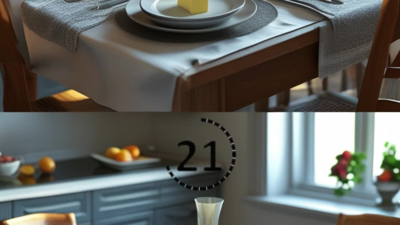 Only One Thing Changed in This Breakfast Scene — Can You Find It? 🧠🥐