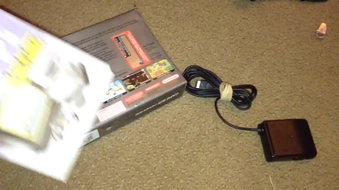 My new but used Gameboy Advance SP! (Sep 20th 2014)