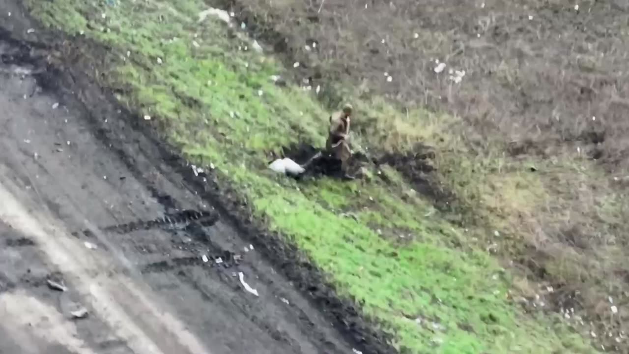 Drone Operators Work Near Basovka, Sumy Oblast