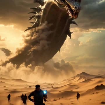 The Serpent Wakes Beneath the Sapphire Sands