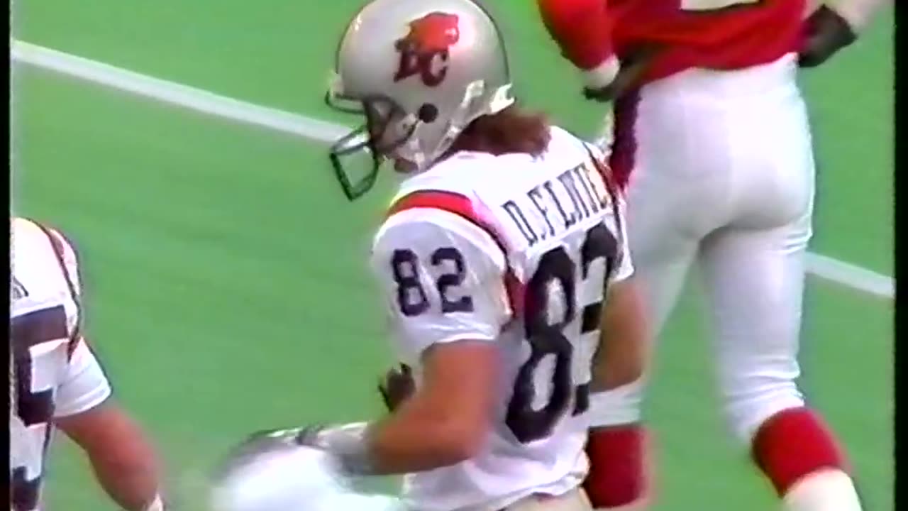 CFL 1991 BC-LIONS AT CALGARY STAMPEDERS