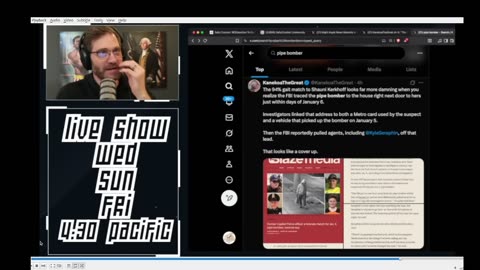 Dems Not Interested In J6 Pipe Bomber Being Brought To Justice - Wonder Why?