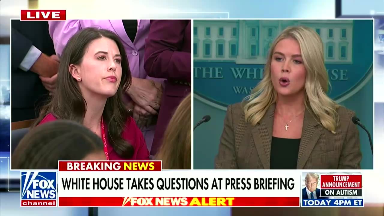 'Get your facts straight!' Karoline Leavitt erupts at reporter over Tom Homan probe