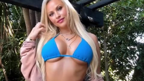 Blue bikini @dolcessaswimwear
