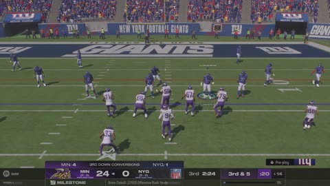 Madden 25 Regular season game 1