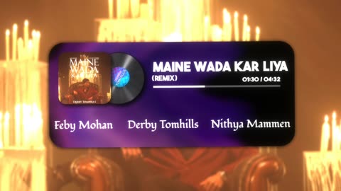 Maine Wada Kar Liya (Derby Tomhills Remix) - Feby Mohan & Nithya Mammen
