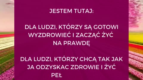 Jestem tu aby wskazać ci światło którego nie widzisz