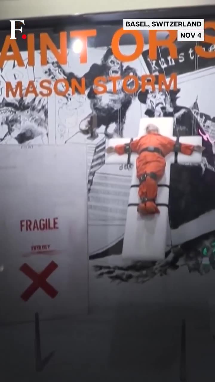 PURE EVIL‼️ Sickening Swiss art installation [WARNING: GRAPHIC]