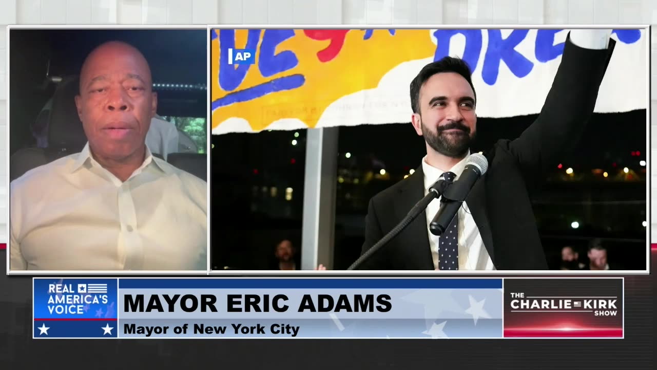 Mayor Eric Adams & Charlie Kirk Sound the Alarm on Mamdani & Expose His Dangerous Plan For New York