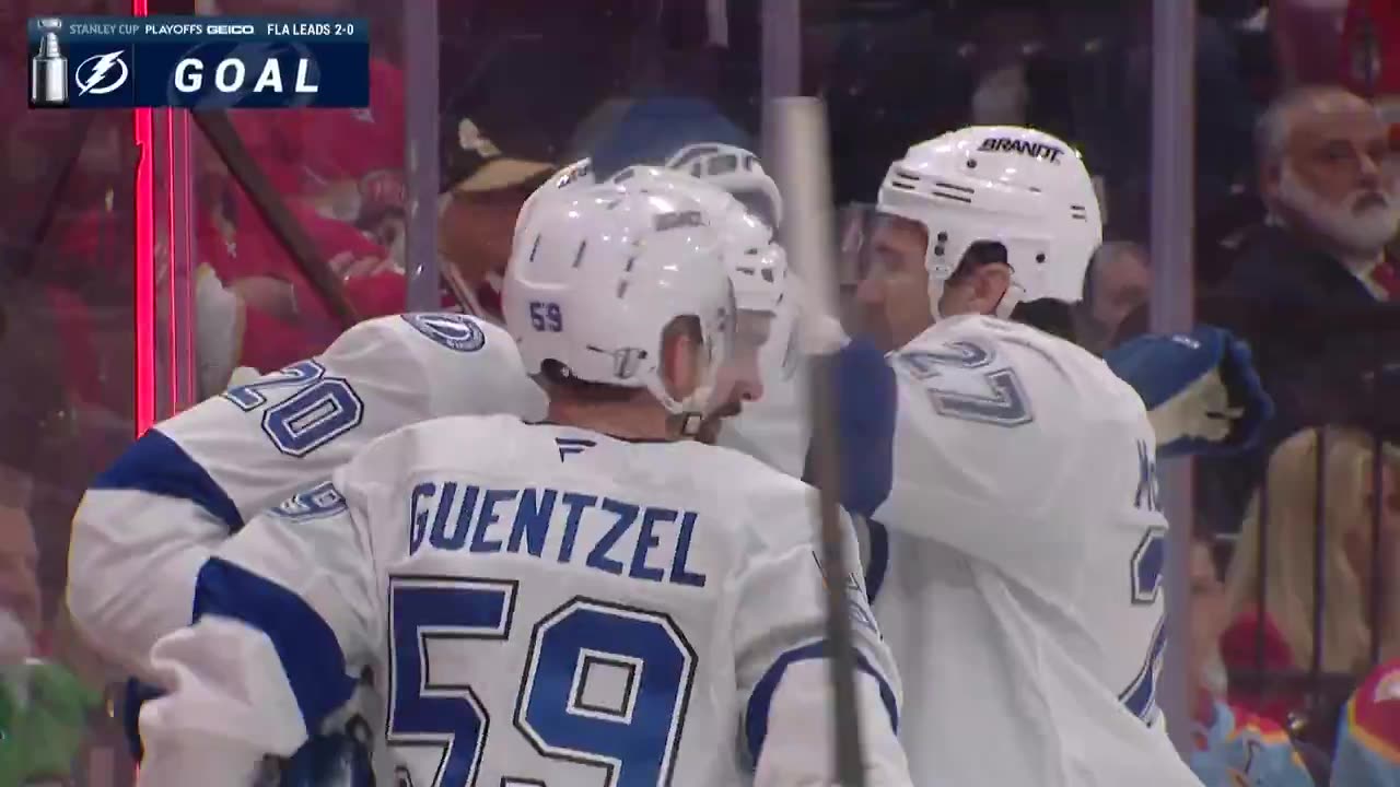 NHL - NICK PAUL GIVES TAMPA THE LEAD IN GAME 3‼️ #StanleyCup 🇺🇸