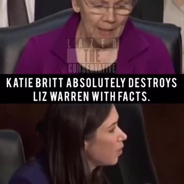 Katie Britt tears Pocahontas a new one