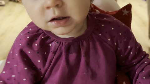 cute baby closeup — baby kayla is too adorable!