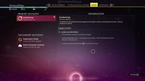 Panterus Pinkus in No Man’s Sky: A Journey Into the Unknown Exploring New Frontiers of the Universe
