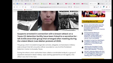 Far-Left Anarchist Group Formed During BLM Riots Behind Texas ICE Shooting Ambush