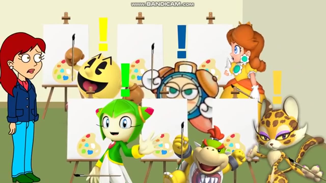 Dark Galaxy Bowser Plays Loud Music on the Intercom/Grounded