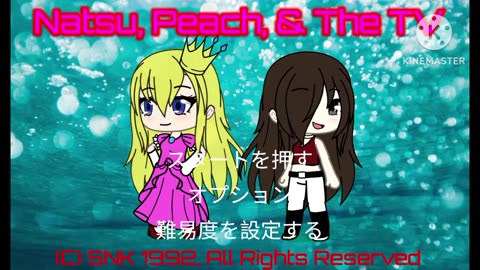 Natsu, Peach & The TV (Japanese Neo-Geo CD Bootleg) Continue & Game Over