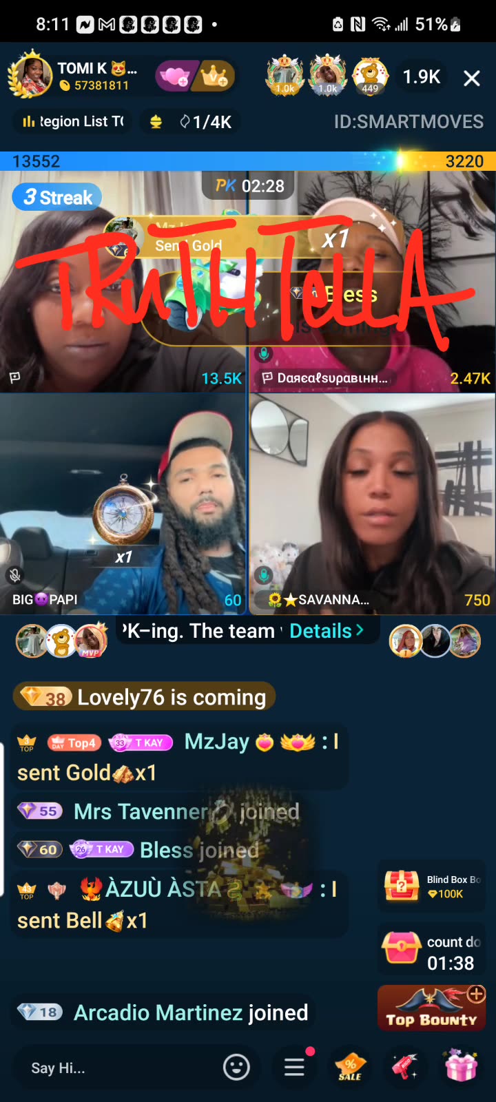 QUEEN TOMIKAY SATURDAY NIGHT TEAM PK & TEACAP PT. 2