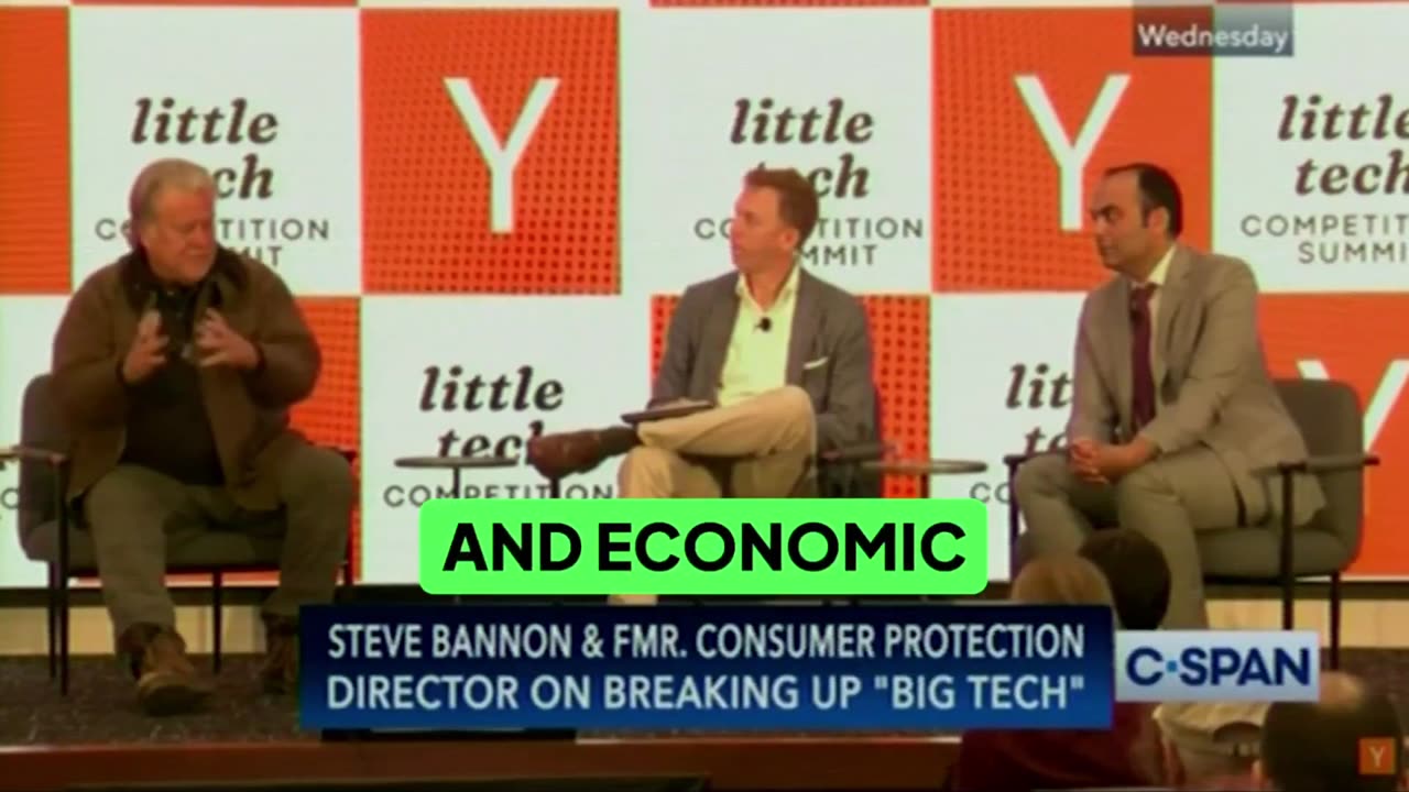 Steve Bannon to elite censorship machine “Go f*ck yourself.”