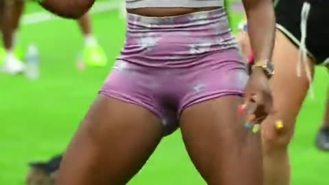 "Built Like a Wow. Move Like a Problem 😏🍑"