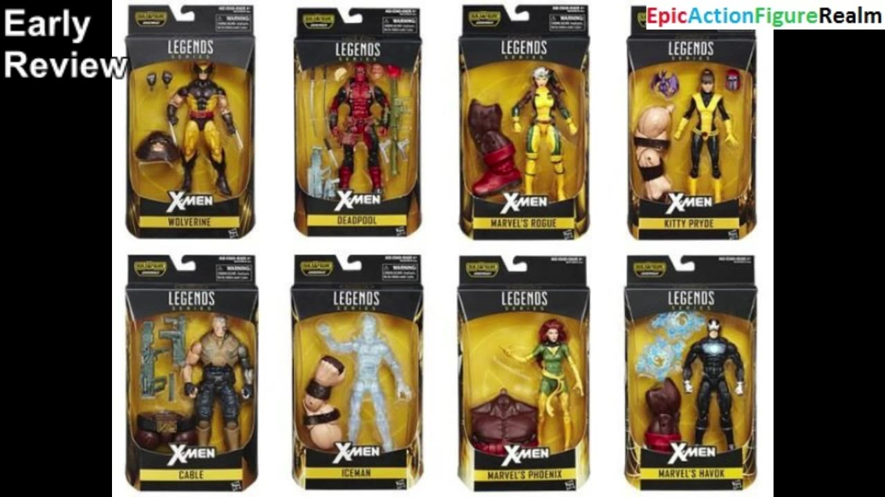 Early Review of The Marvel Legends Juggernaut Wave Action Figures