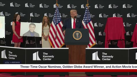 President Trump Visits the Kennedy Center and Makes an Announcement