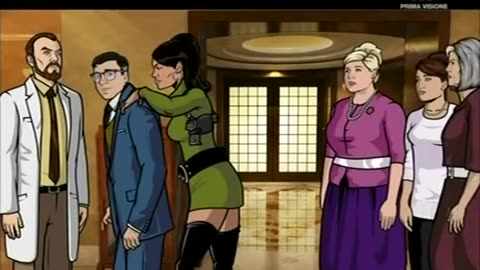Archer 1x04 Spanking Scene