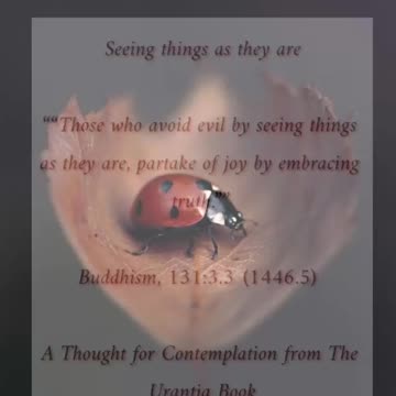 Seeing Things as They Are