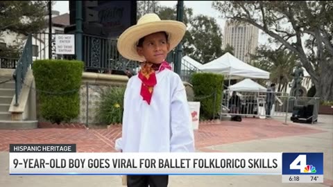 Little folklorico dancer in San Bernardino honors his Mexican ancestors
