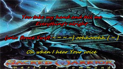 Sacred Warrior ~ Unfailing Love {return from compromise karaoke}