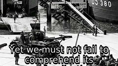 Eisenhower's warning about the military industrial complex. I think about these words often.