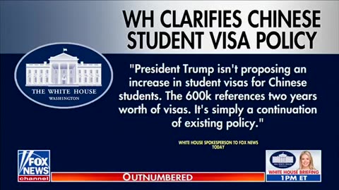 🚨White House just announced they are NOT letting in an *additional* 600,000 Chinese students.