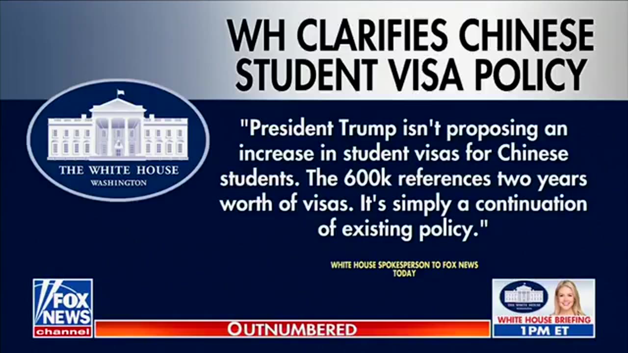 🚨White House just announced they are NOT letting in an *additional* 600,000 Chinese students.
