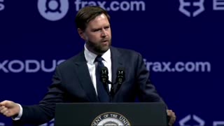 VP JD Vance at crypto conference